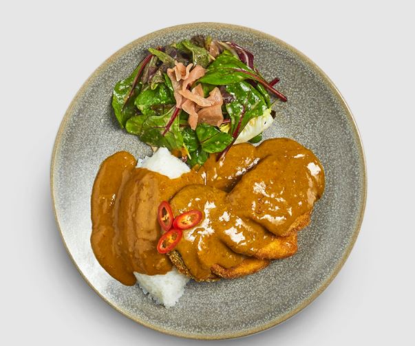 hot yasai katsu curry | vegetables