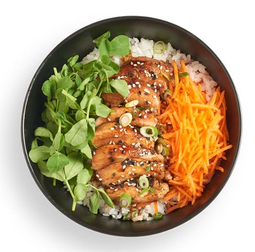 chicken teriyaki donburi