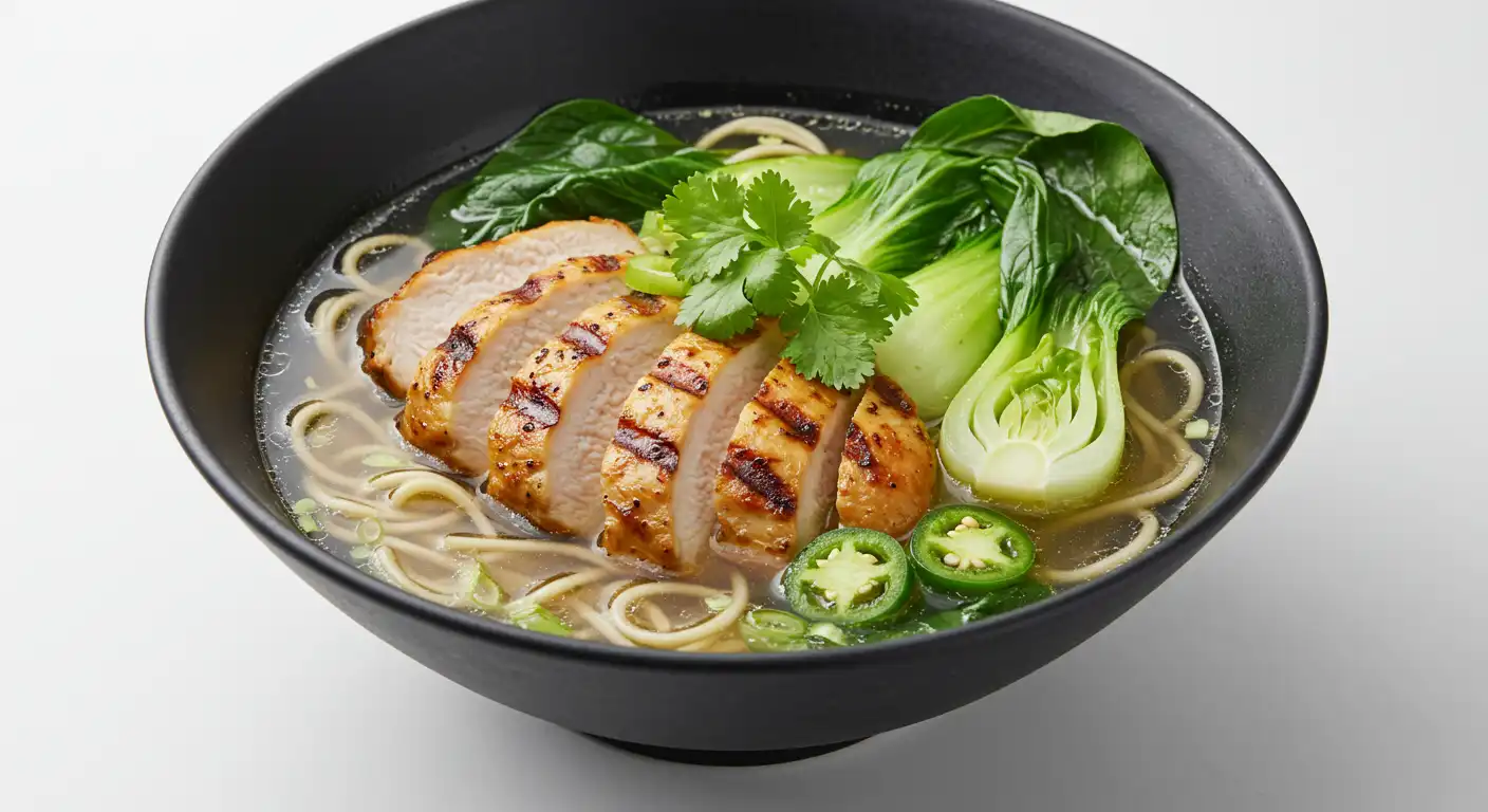Grilled chicken
ramen