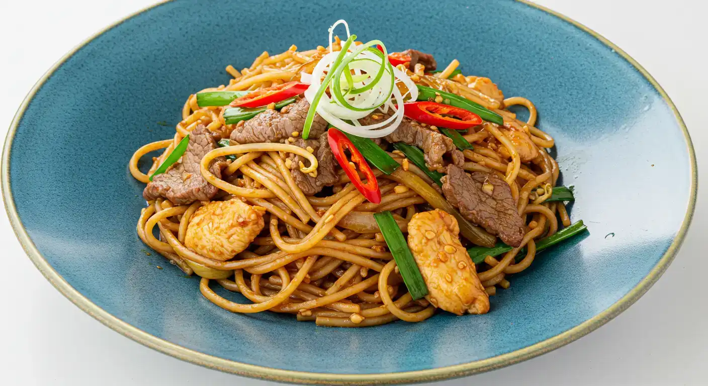 Crispy duck saku
saku soba
