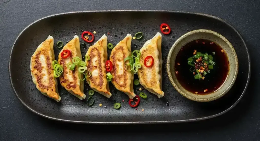 BEEF BRISKET + KIMCHEE GYOZA