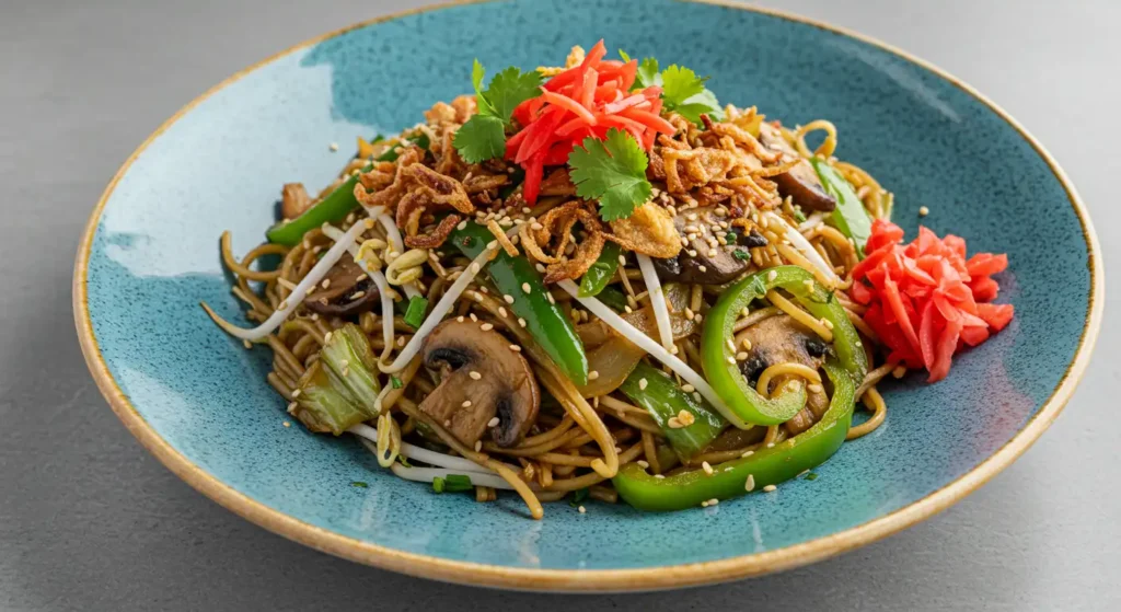 YASAI YAKI SOBA || MUSHROOM