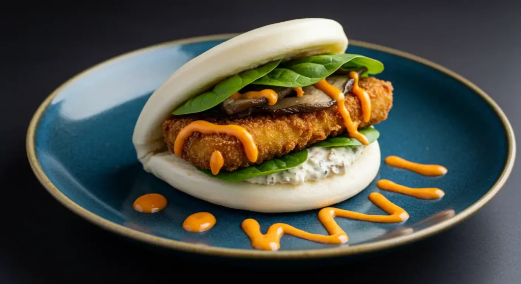 VEGAN SAUSAGE MUSHROOMS