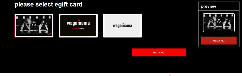 Wagamama eGift Card
